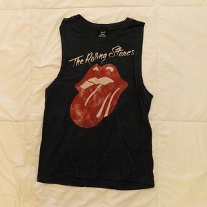 Band Tee Muscle Tank